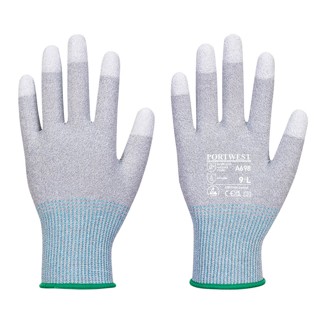 Featured Image for MR13 ESD PU Fingertip Glove (Pk12)