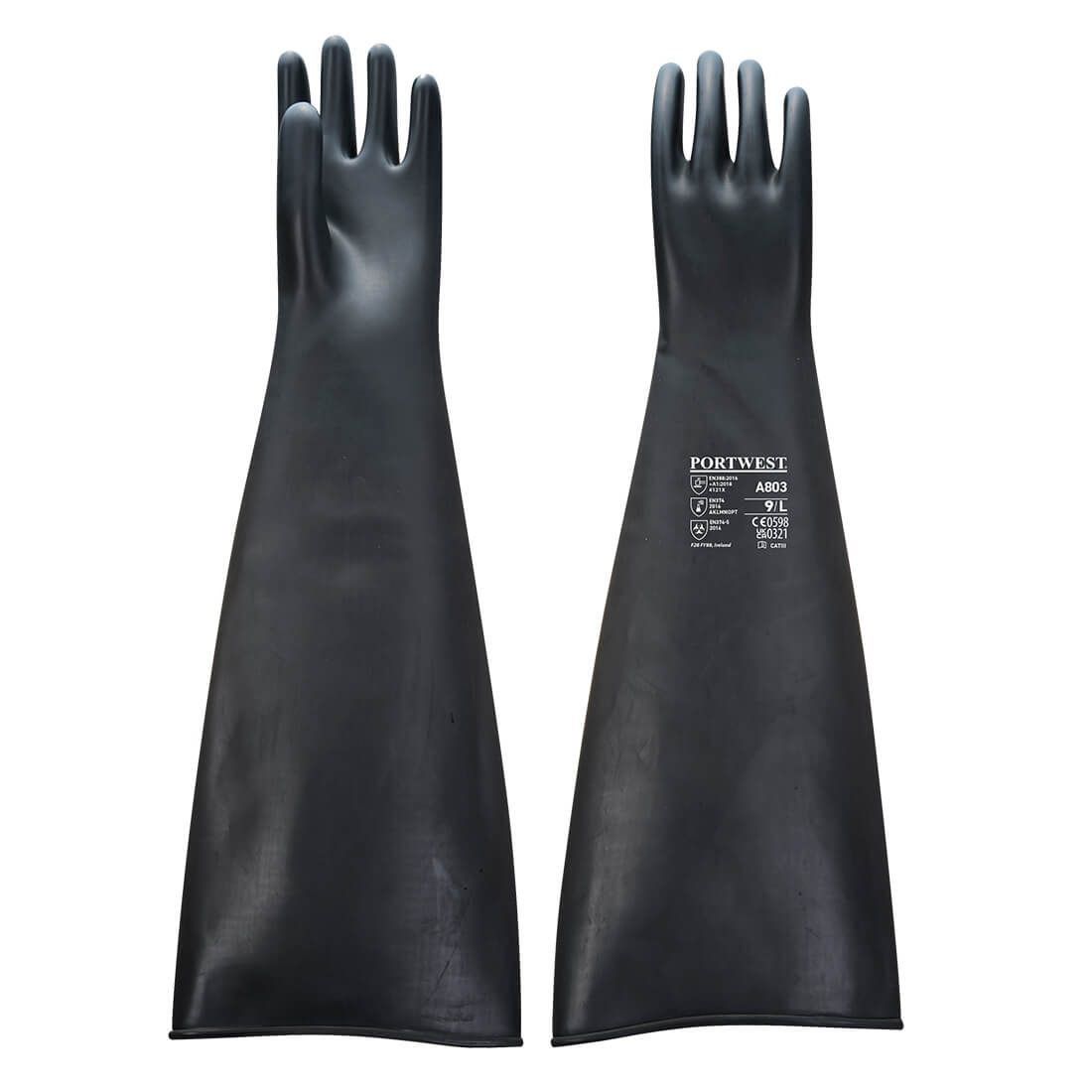 Featured Image for Heavyweight Latex Rubber Gauntlet 600mm