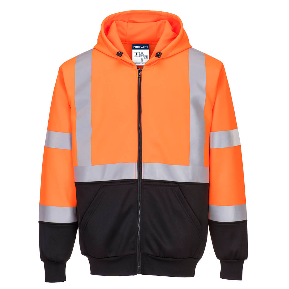 Featured Image for Hi-Vis Contrast Zipped Hoodie