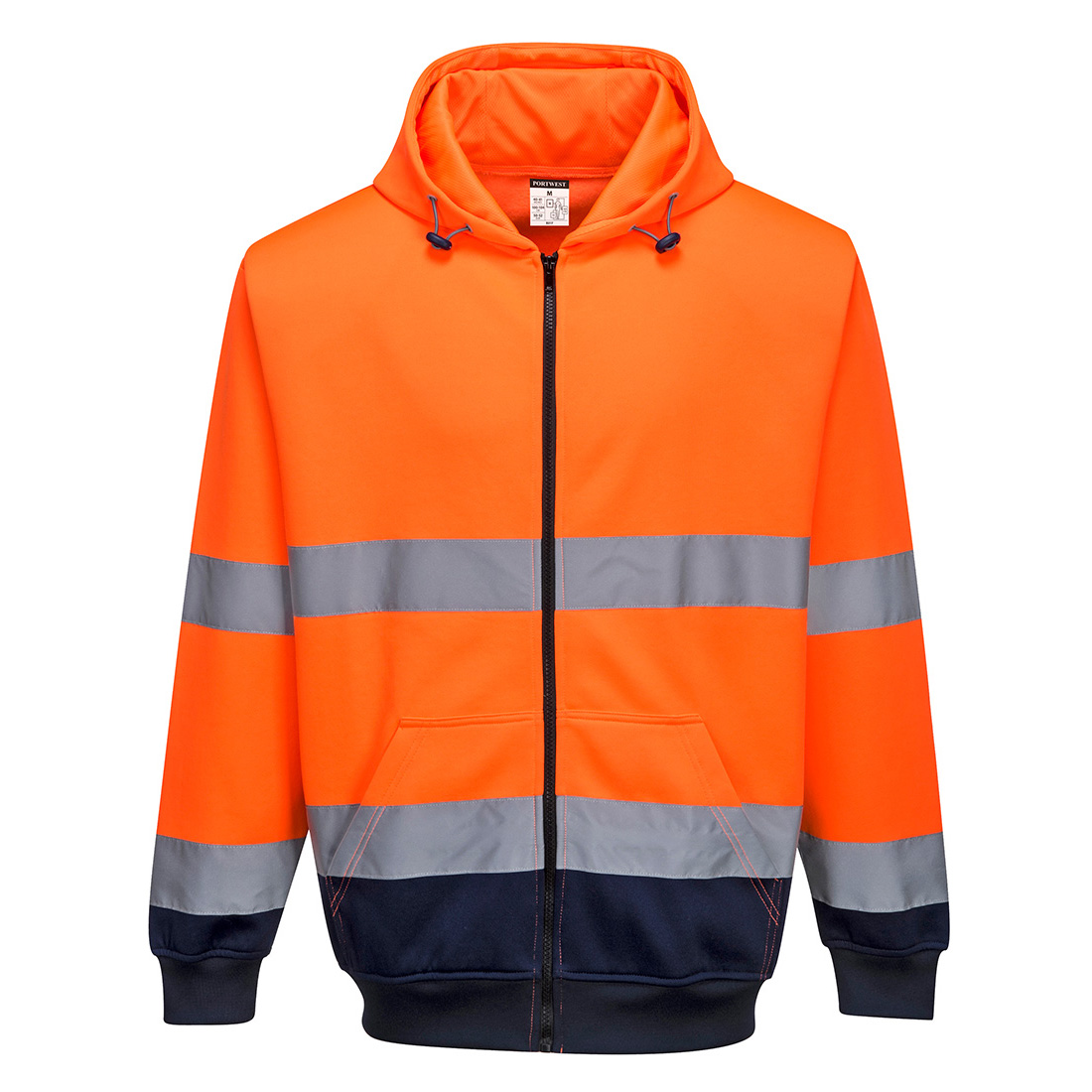 Featured Image for Hi-Vis Contrast Zipped Hoodie