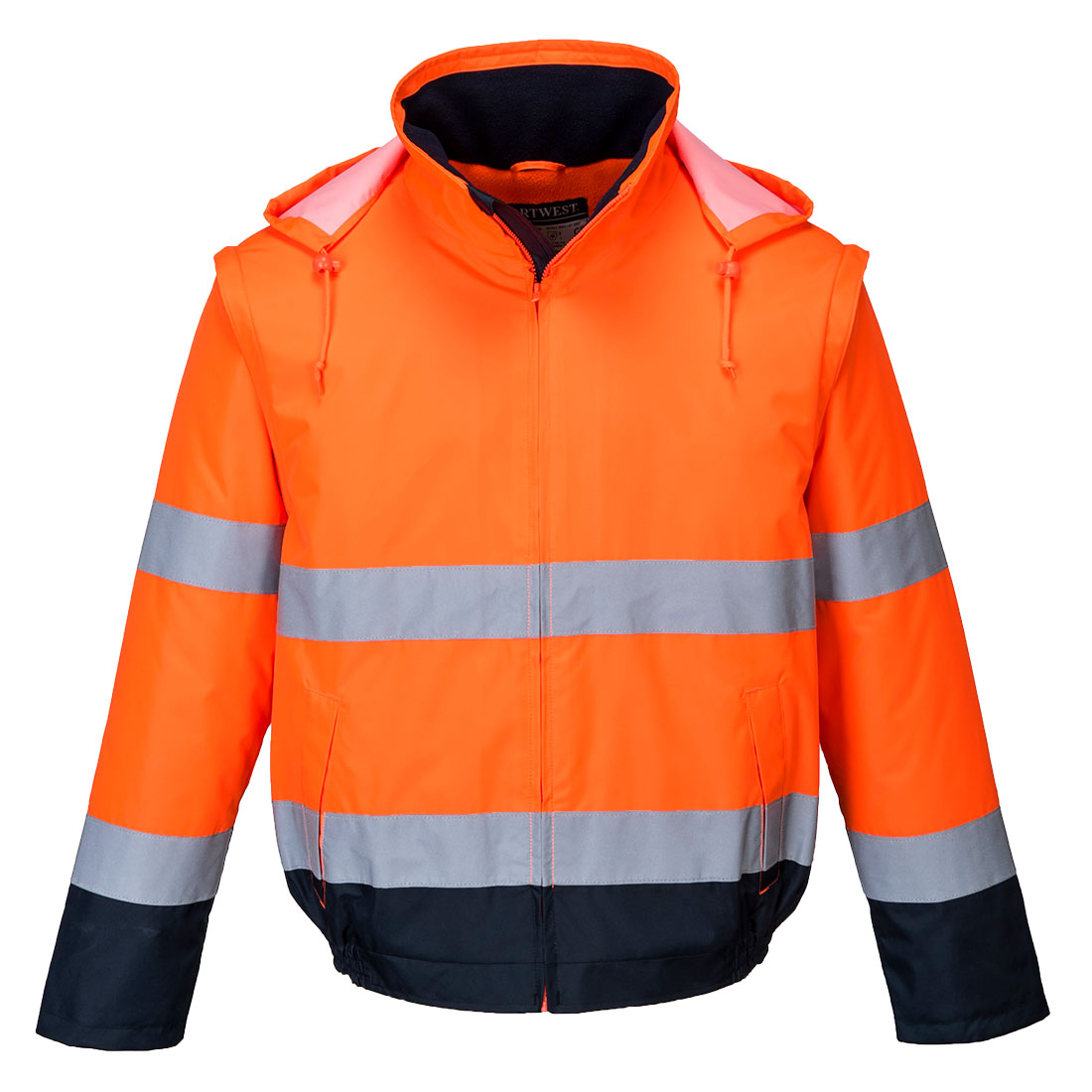 Featured Image for Hi-Vis 2-in-1 Contrast Essential Lite Bomber Jacket