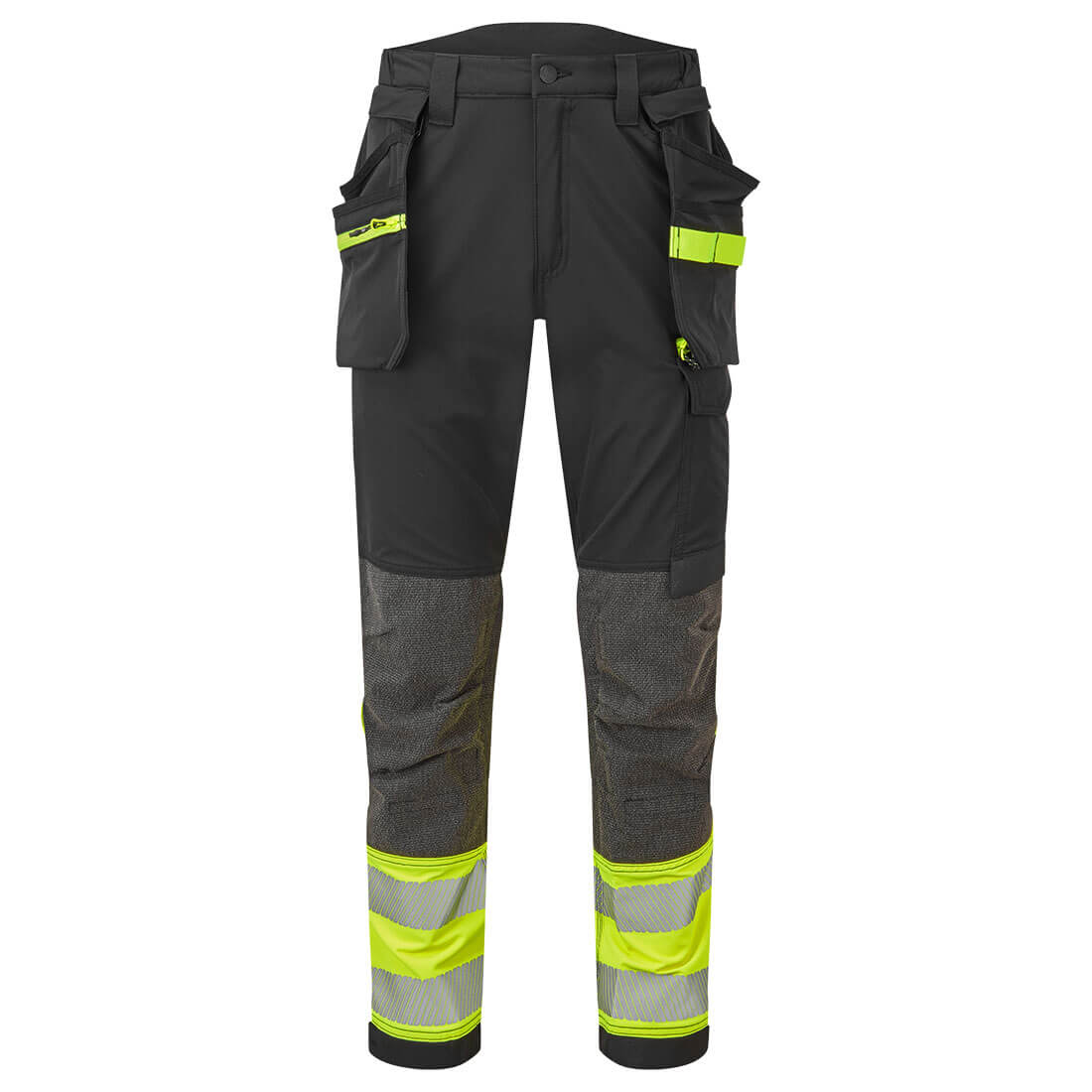 EV4 Hi-Vis Stretch Detachable Holster Class 1 Trousers - Image 2
