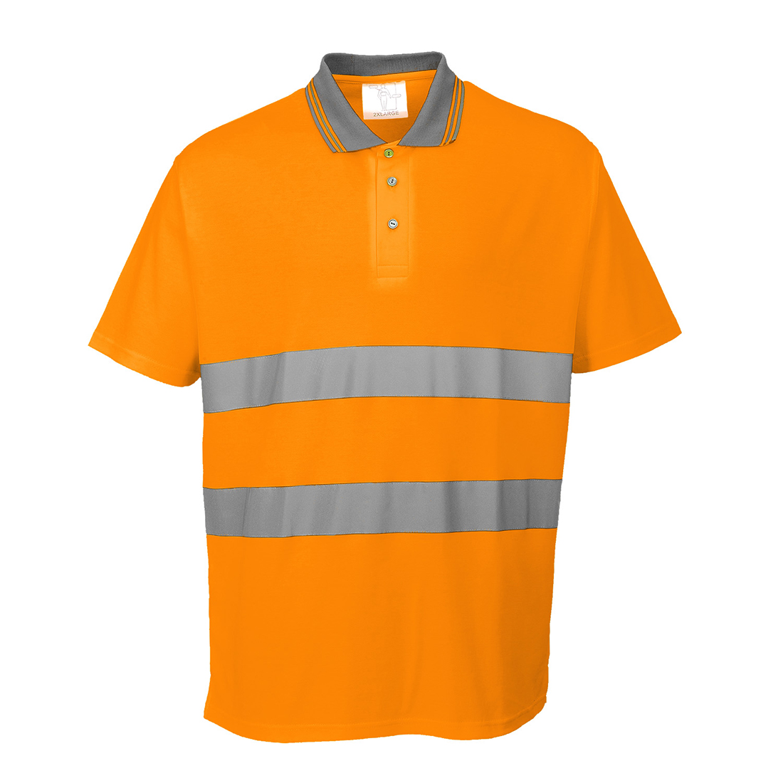 Featured Image for Hi-Vis Cotton Comfort Polo Shirt S/S
