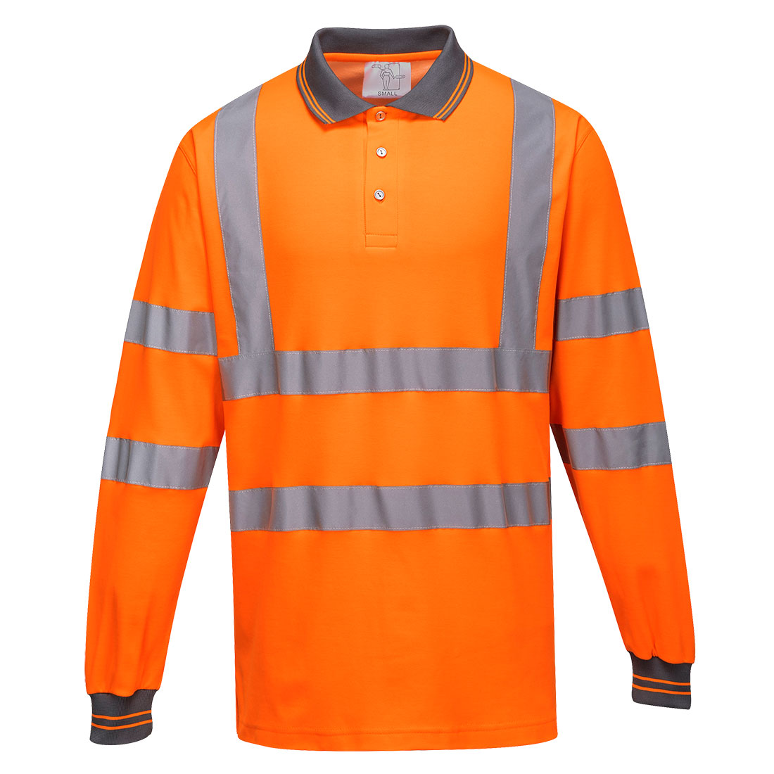 Featured Image for Hi-Vis Cotton Comfort Polo Shirt L/S