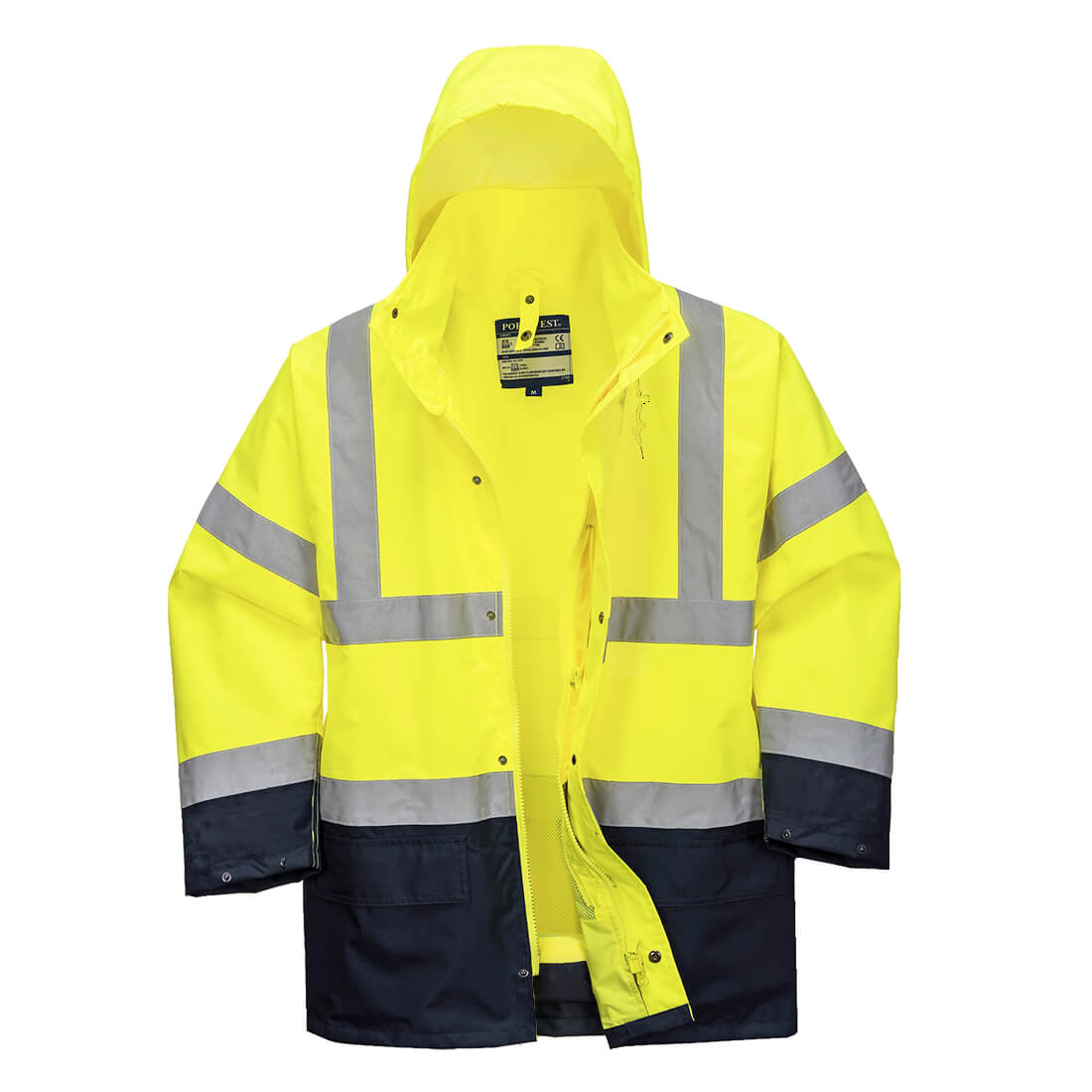 Hi-Vis 5-in-1 Contrast Essential Jacket - Image 3