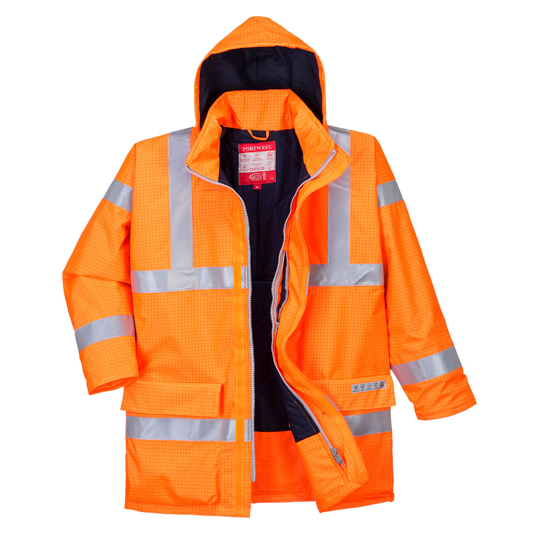 Featured Image for Bizflame Rain Hi-Vis Antistatic FR Jacket