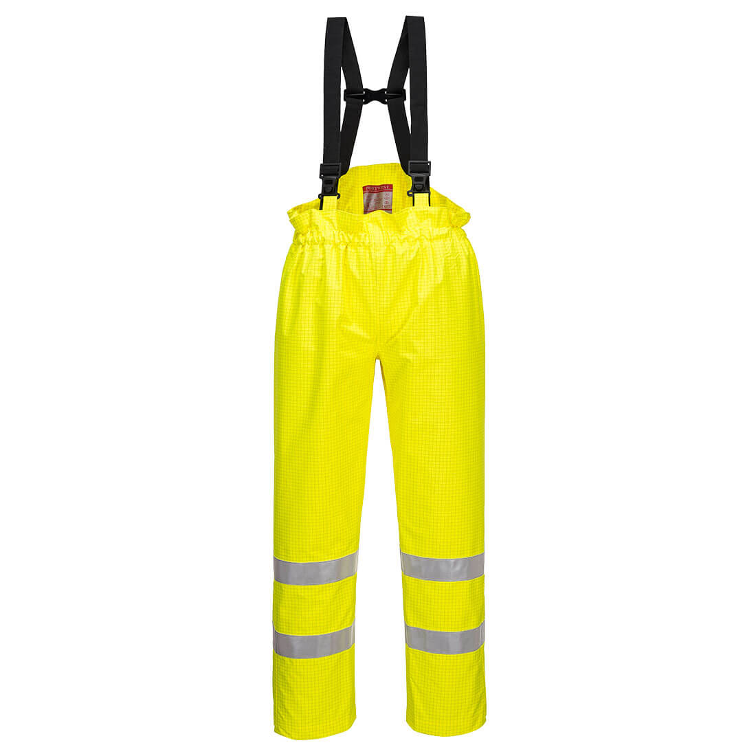 Bizflame Rain Unlined Hi-Vis Antistatic FR Trousers - Image 2