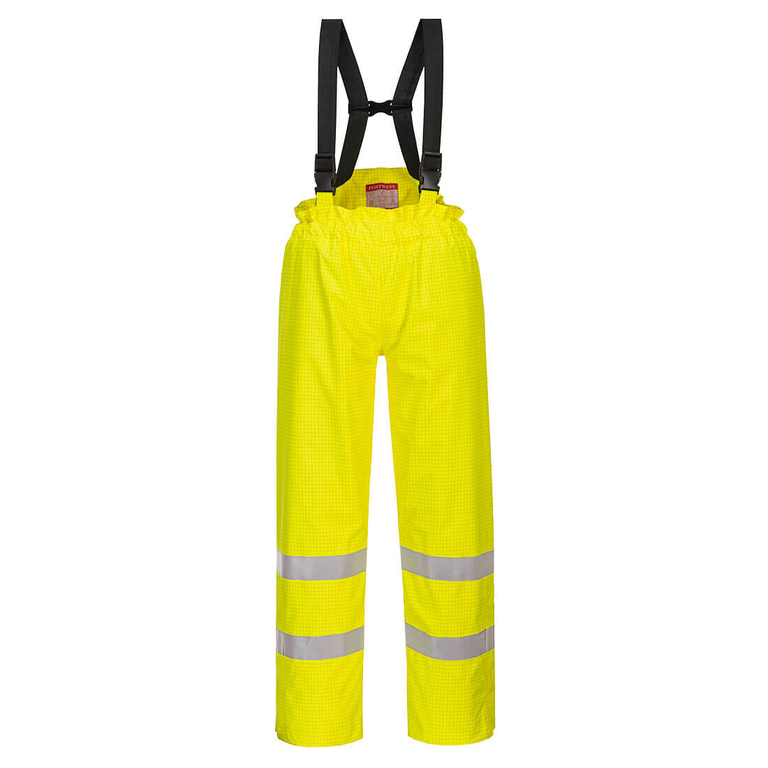 Bizflame Rain Lined Hi-Vis Antistatic FR Trousers - Image 2