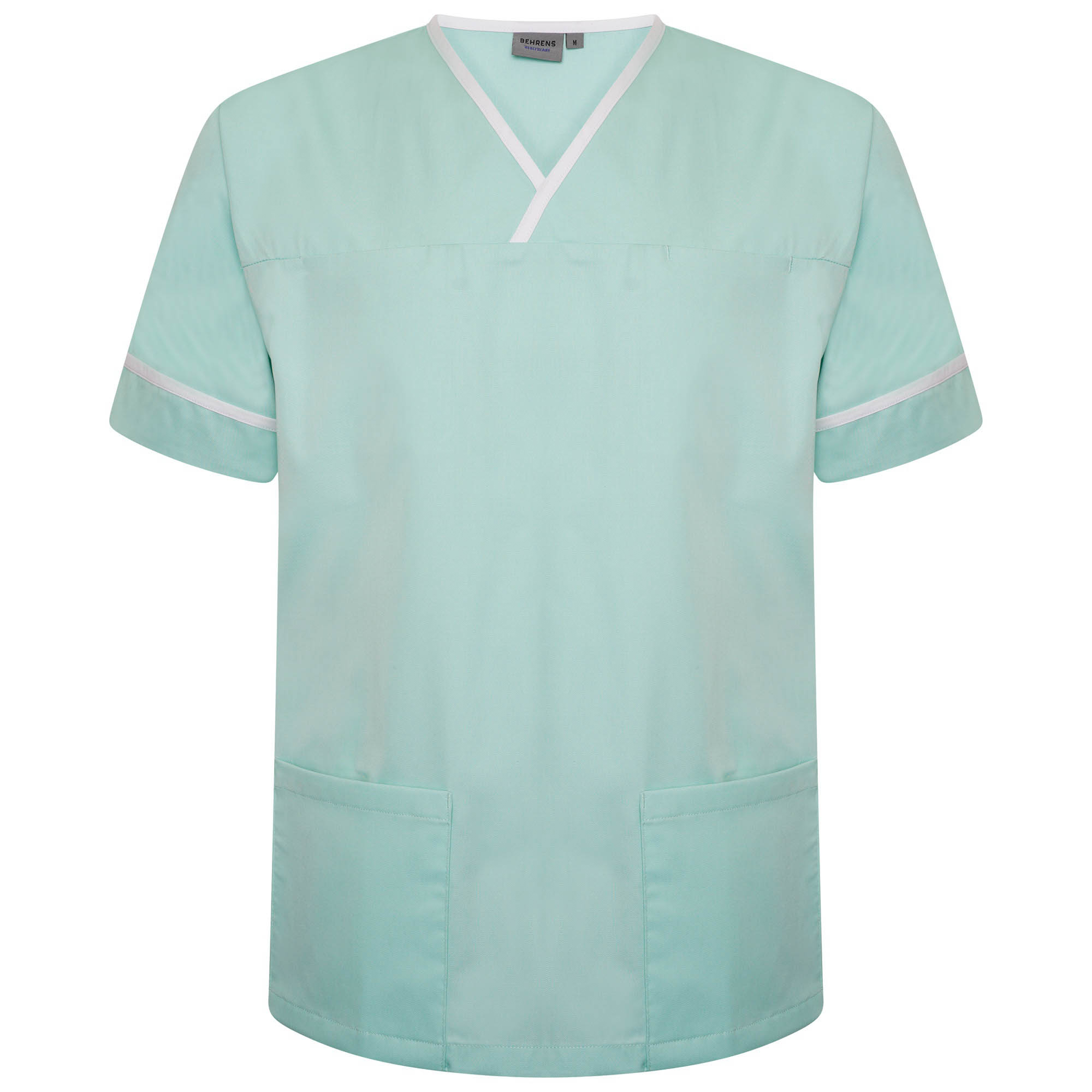 Contrast Trim Smart Scrub Top - Image 7