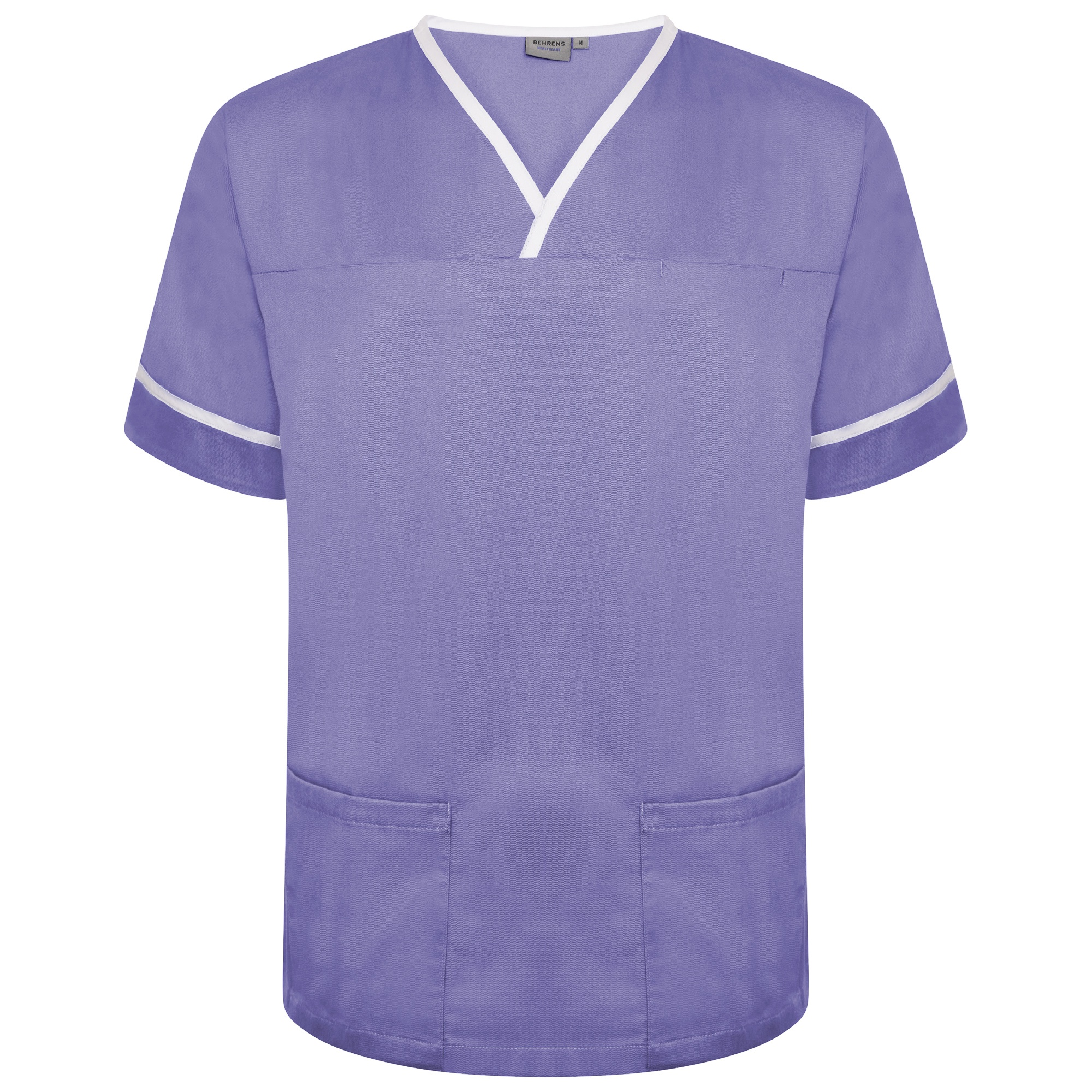 Contrast Trim Smart Scrub Top - Image 4