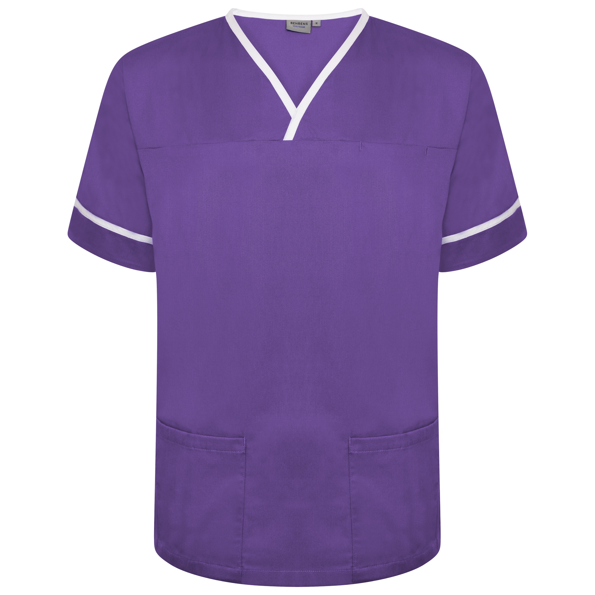 Contrast Trim Smart Scrub Top - Image 15