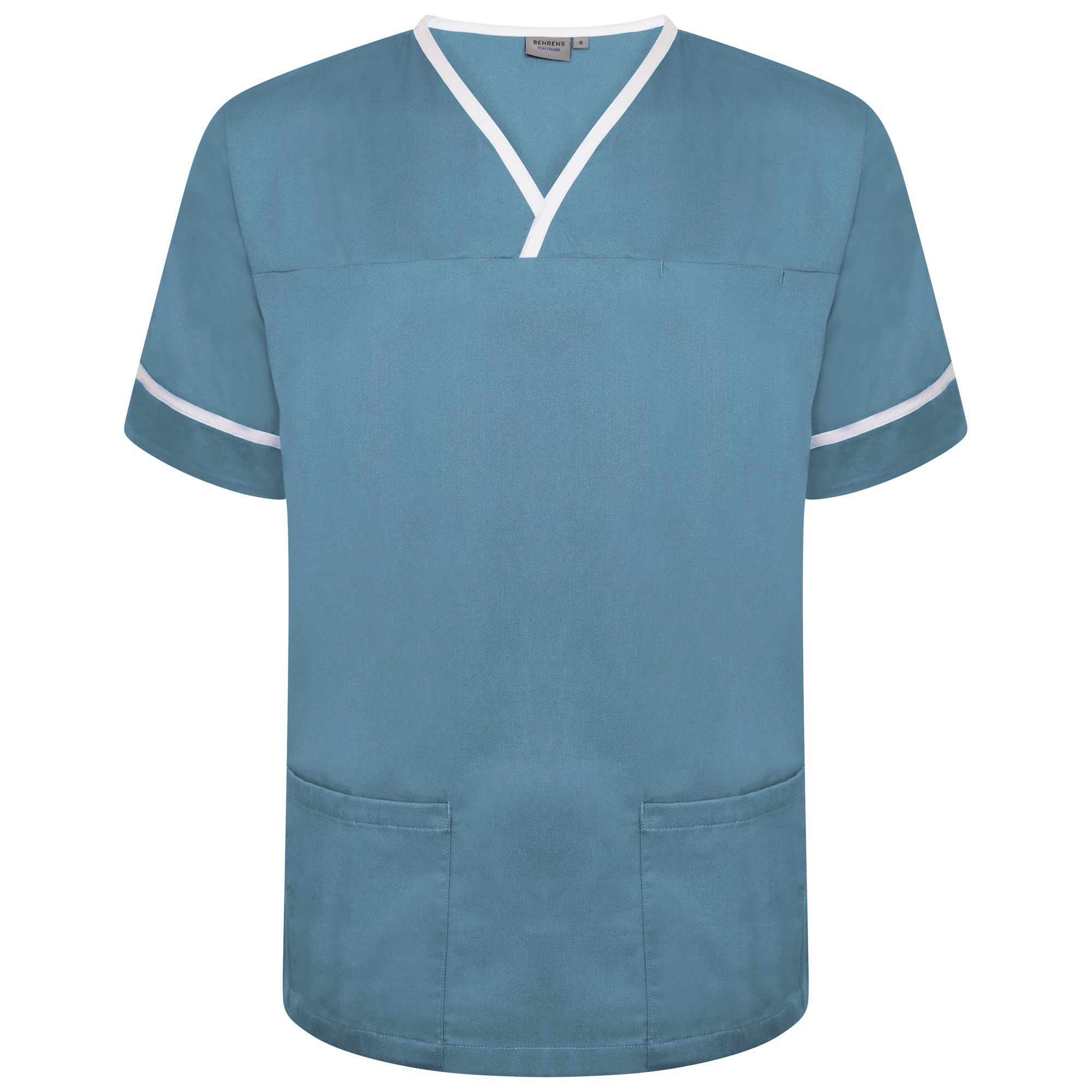 Contrast Trim Smart Scrub Top - Image 11