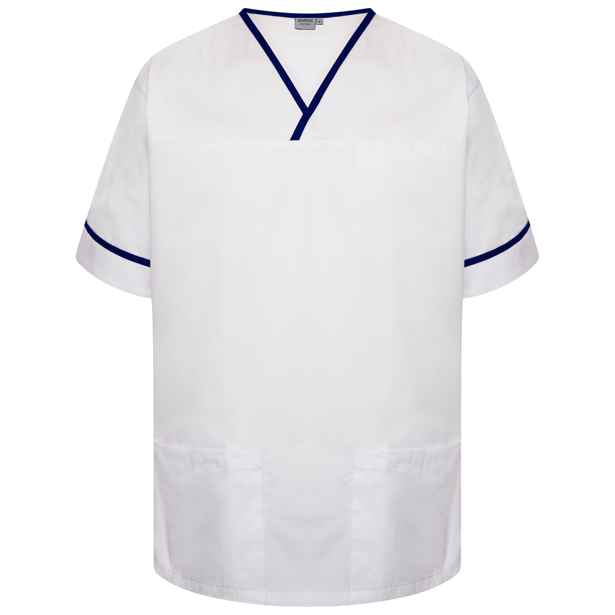 Contrast Trim Smart Scrub Top - Image 8