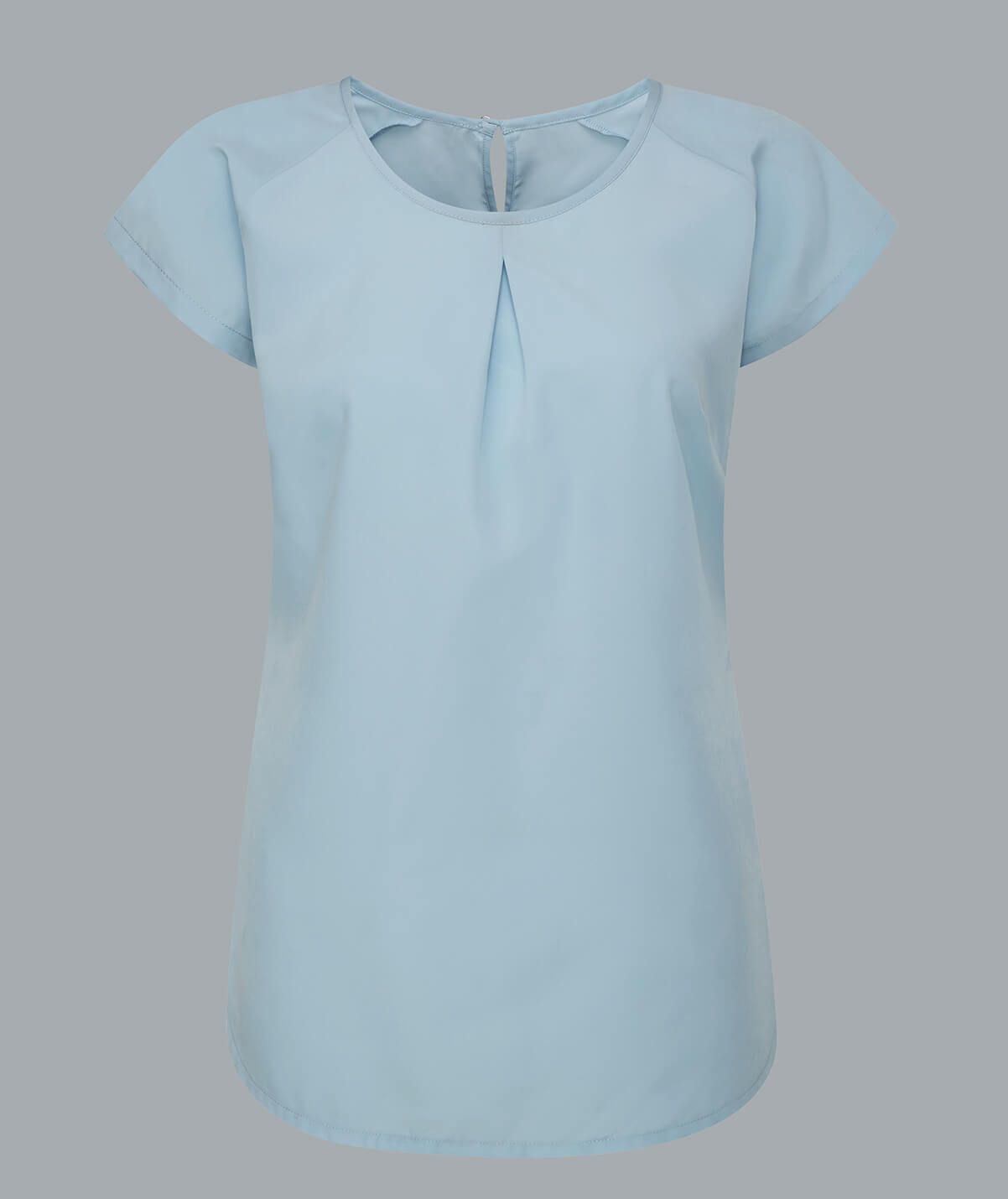 Mona Editions Round Neck Blouse Short Sleeve - Image 2