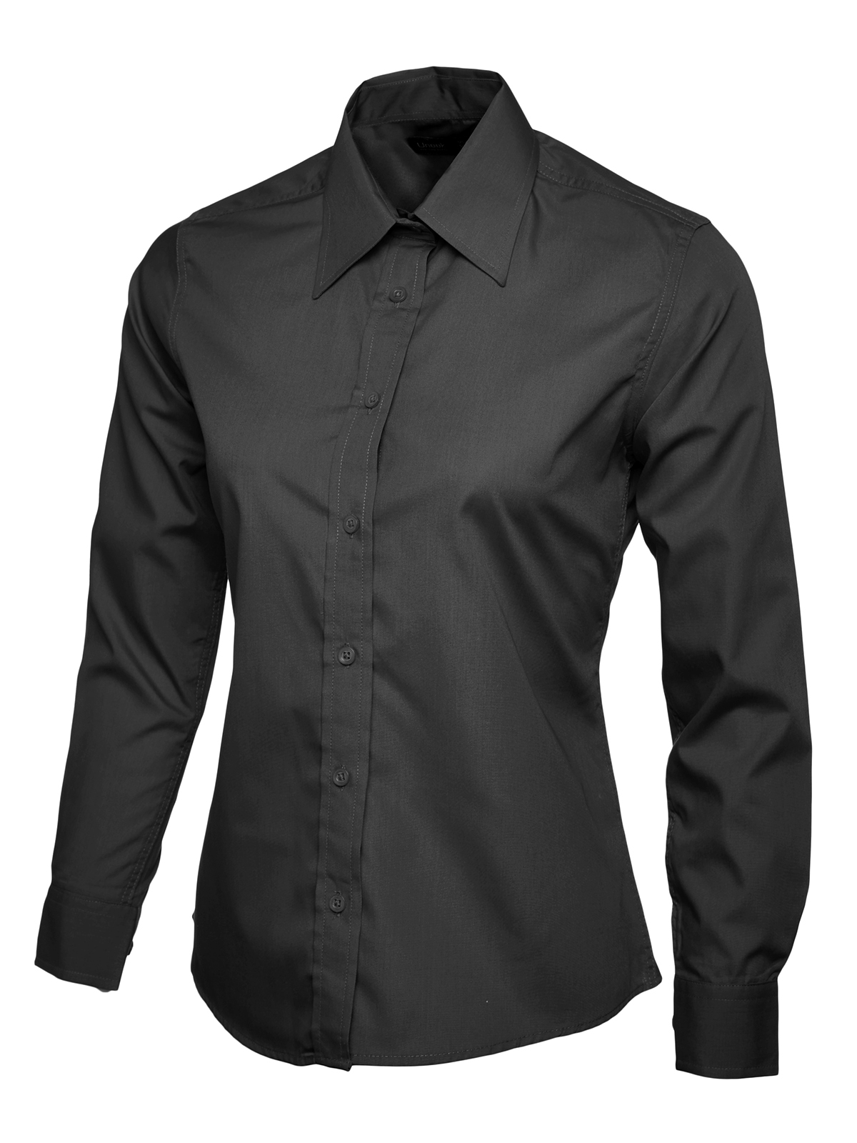 Featured Image for Ladies Poplin Full Sleeve Shirt