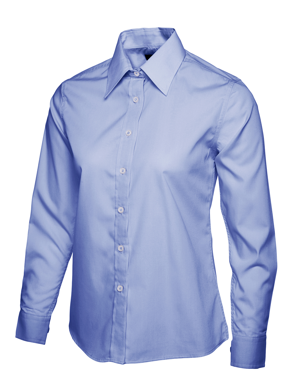 Ladies Poplin Full Sleeve Shirt - Image 6