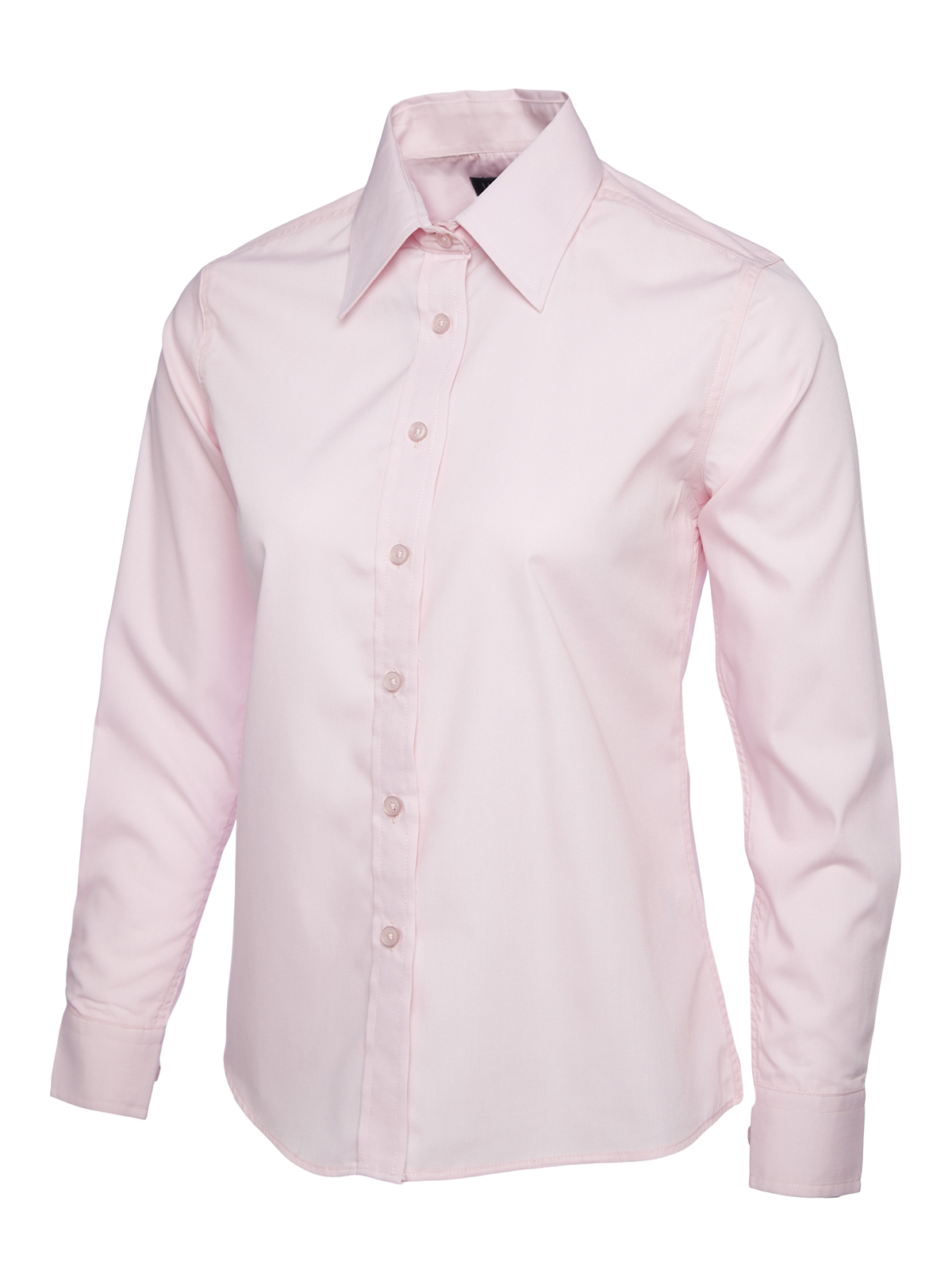 Ladies Poplin Full Sleeve Shirt - Image 4
