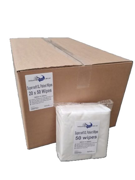 Supersoft X-L Patient Care Dry Wipes - Image 3