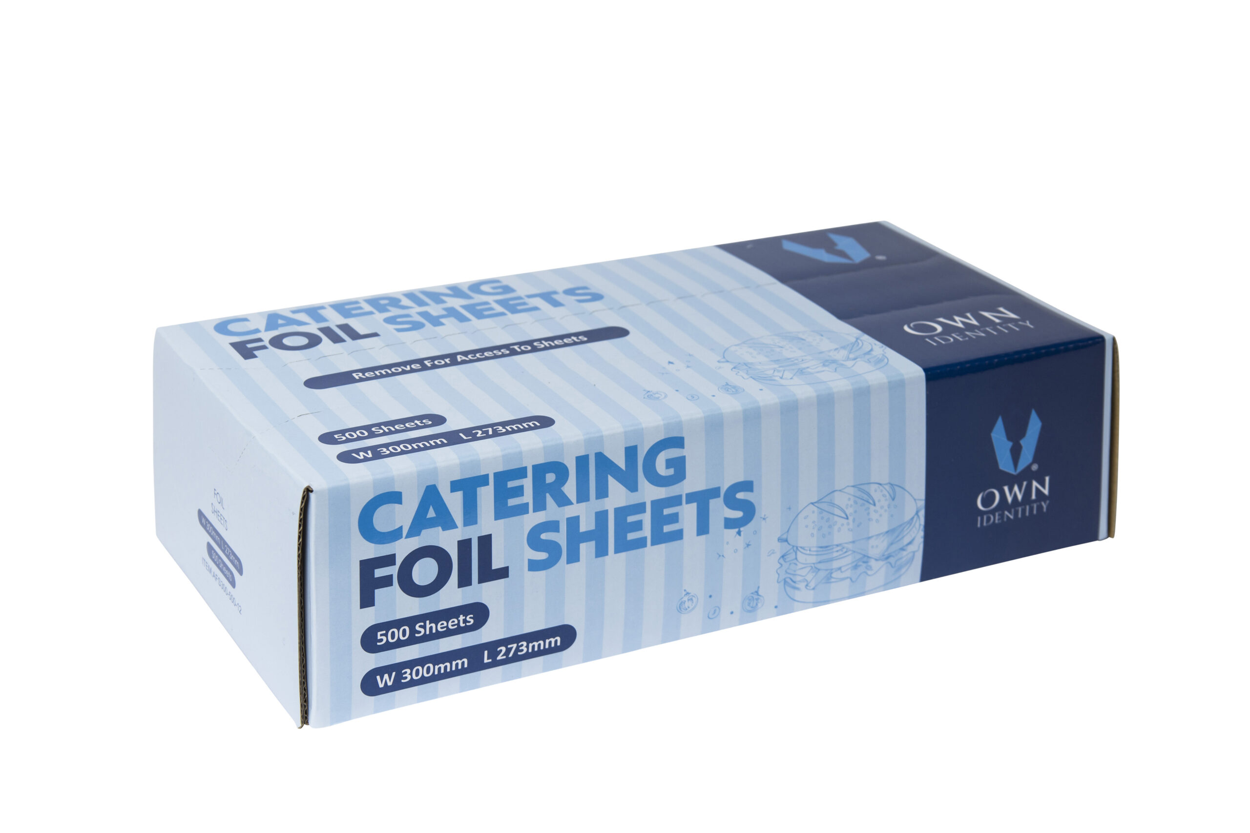 Featured Image for Aluminium Catering Foil Sheets 300mm x 273mm