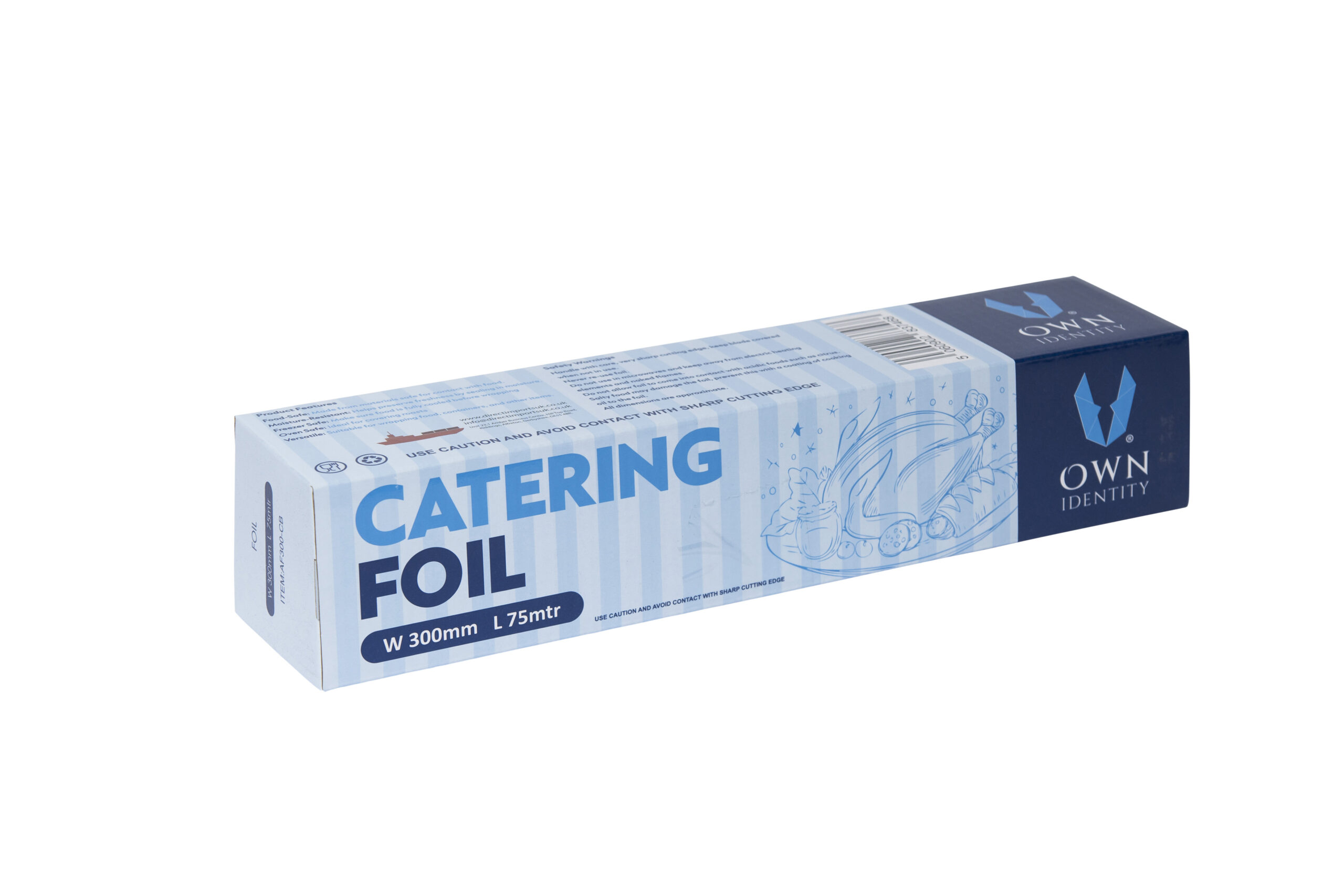 Featured Image for Aluminium Catering Foil 300mm x 75 Metre CB