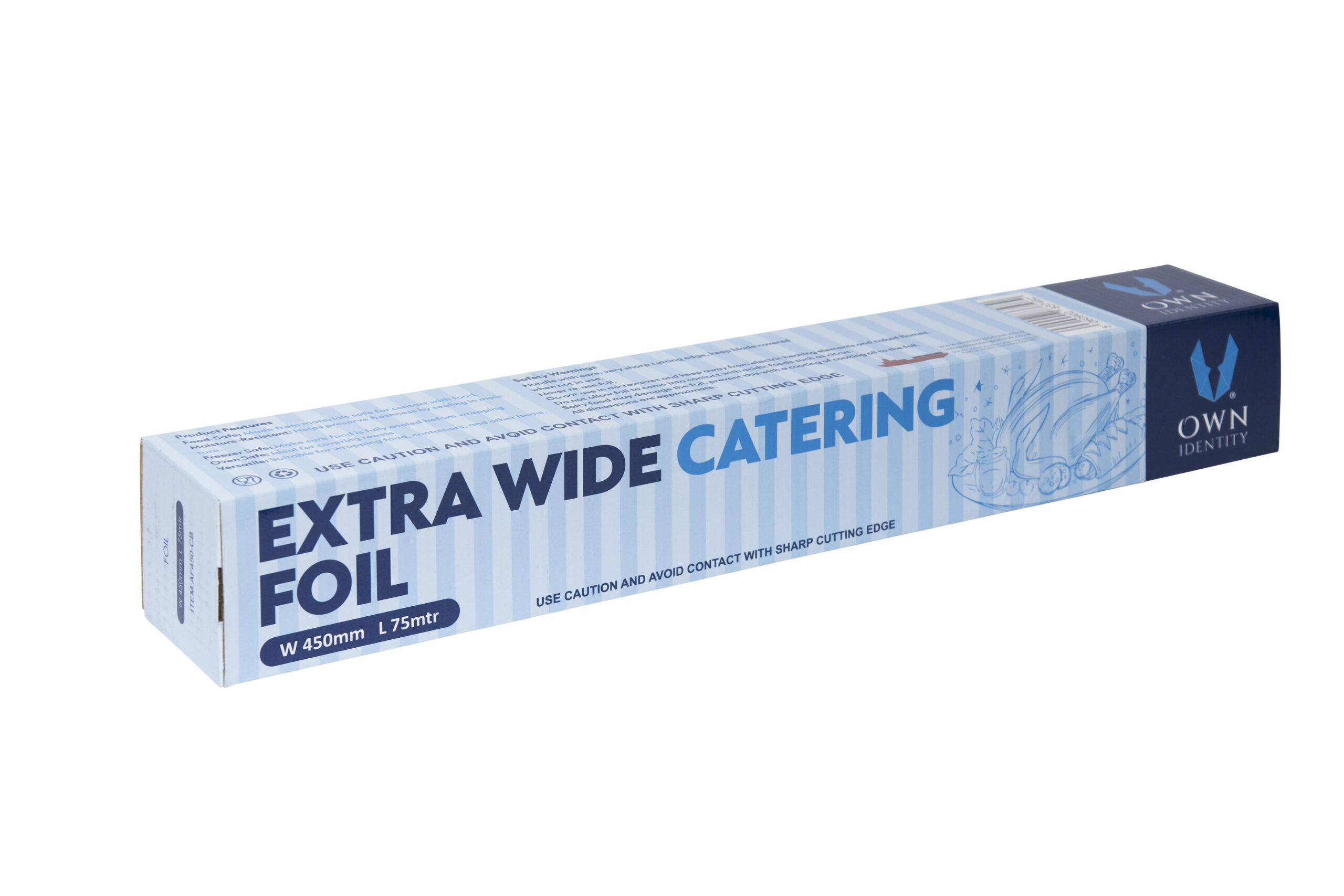 Featured Image for Aluminium Catering Foil 450mm x 75 Metre CB
