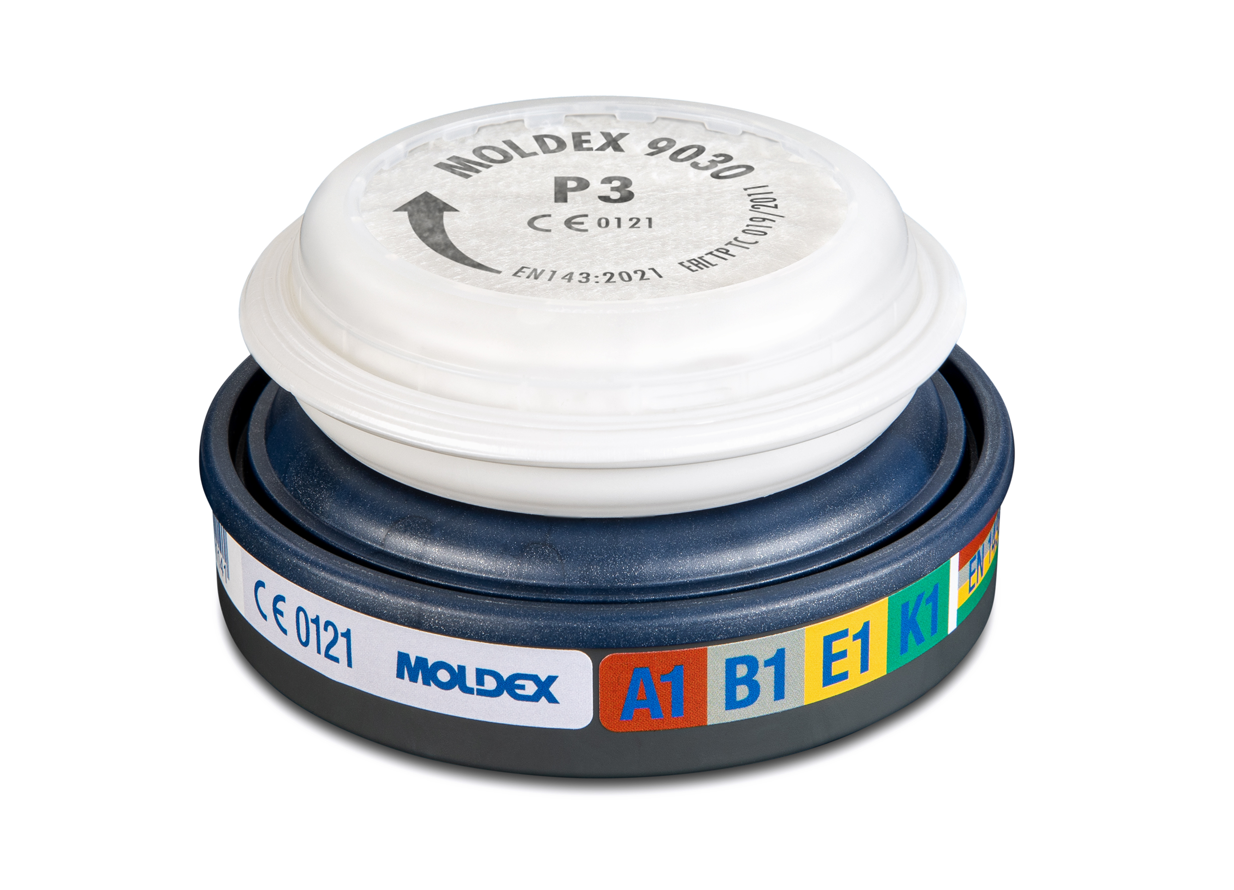 Featured Image for Moldex ABEK1  P3 R combined filter for the 7000 / 9000 Series