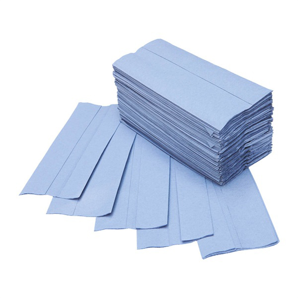 Featured Image for C-Fold Blue Hand Towel 1-ply