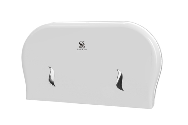 Featured Image for Plastic Mini Jumbo “Double” Toilet Roll Dispenser