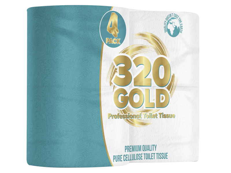 Featured Image for 320 GOLD, 2-Ply Professional Toilet Tissue