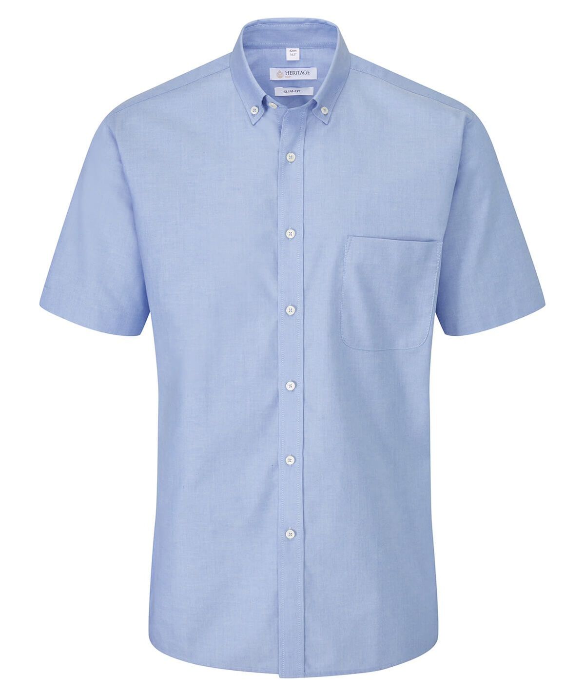 Featured Image for Bray Slim Fit Oxford Shirt Short Sleeve