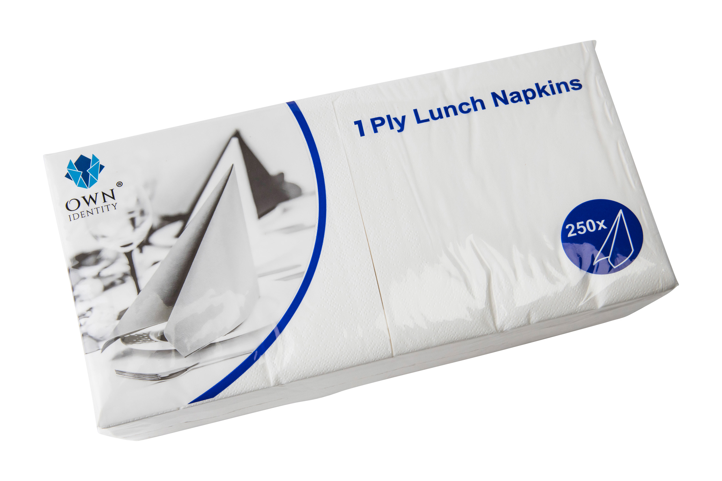 Featured Image for Lunch Napkins 30cm x 30cm 1-Ply White