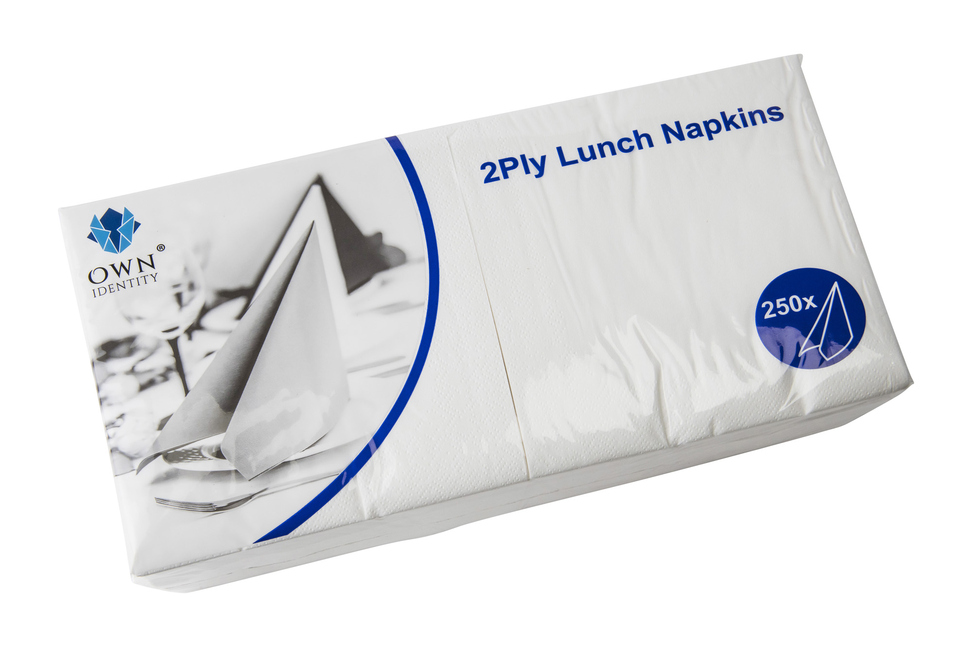 Featured Image for Lunch Napkins 33cm x 33cm 2-Ply White