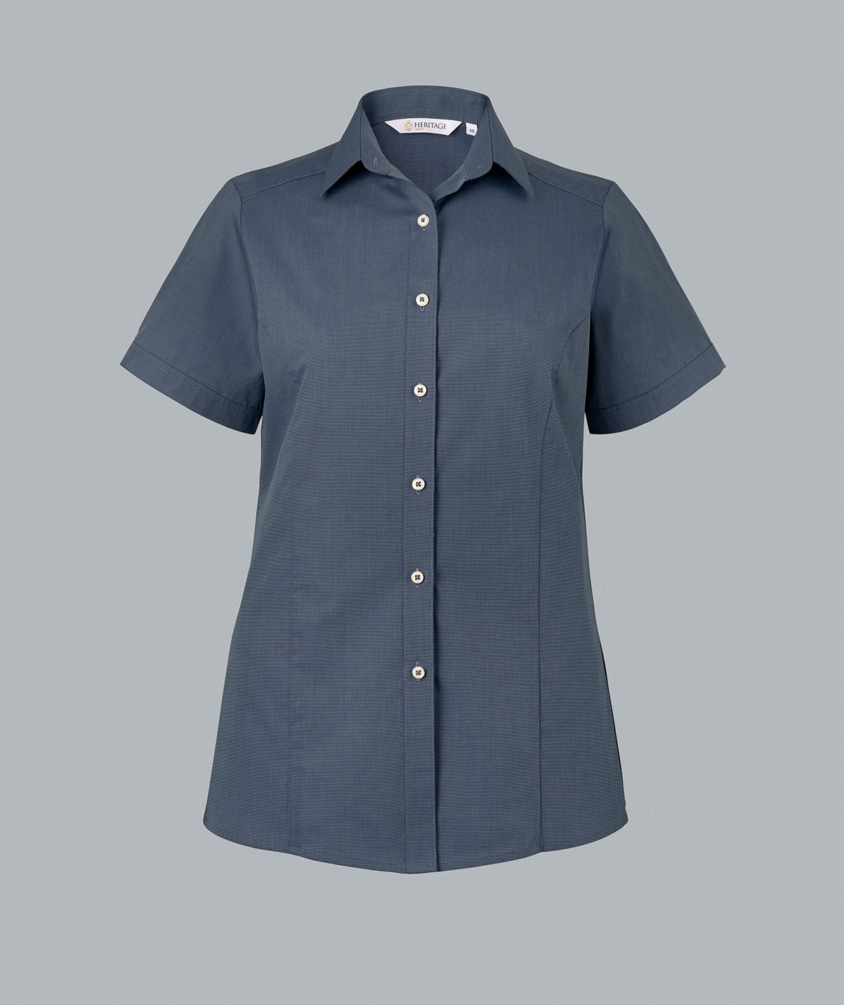 Clare Tailored Fit Blouse Short Sleeve - Image 4