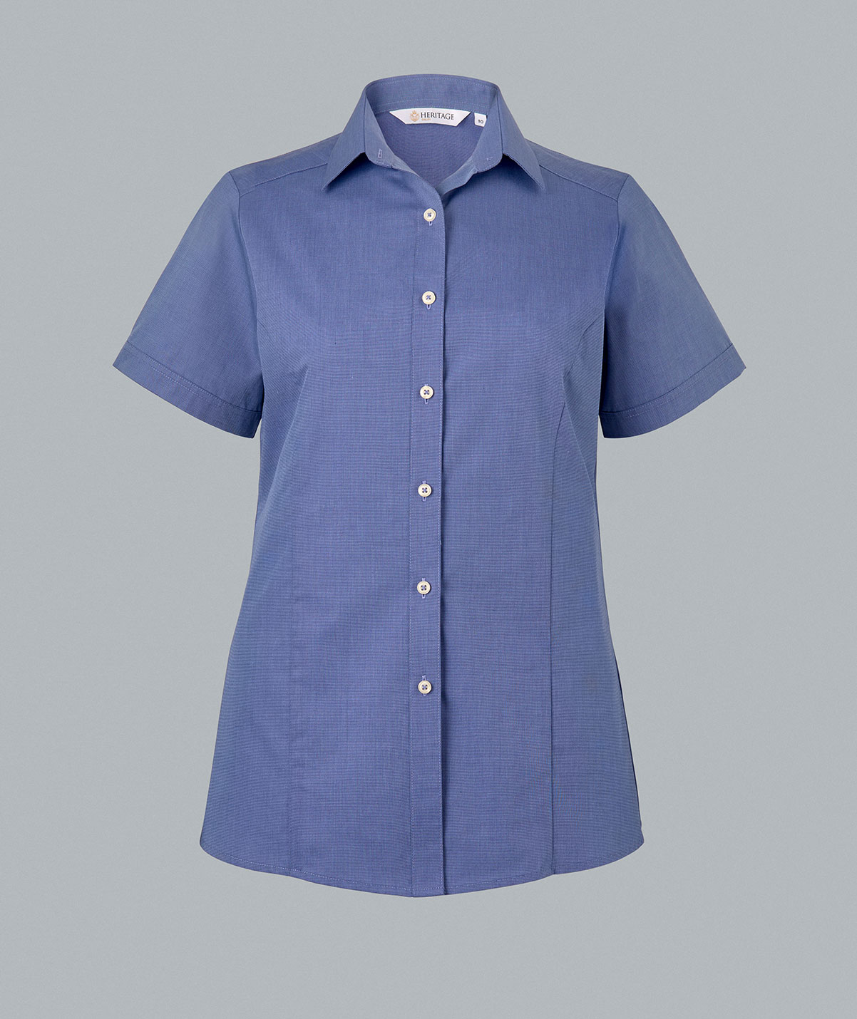 Clare Tailored Fit Blouse Short Sleeve - Image 5