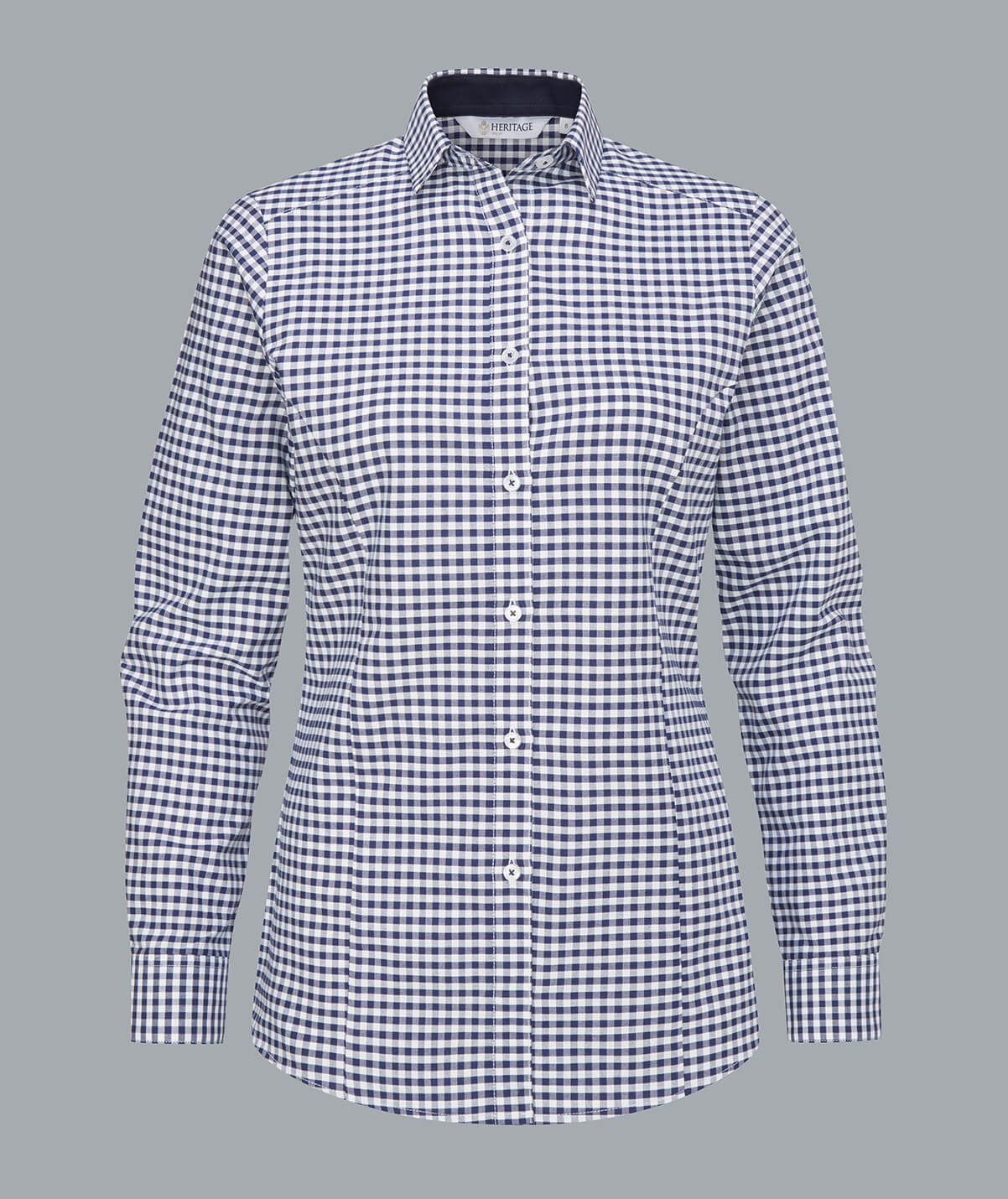 Elsa Oxford Blouse Long Sleeve - Image 3