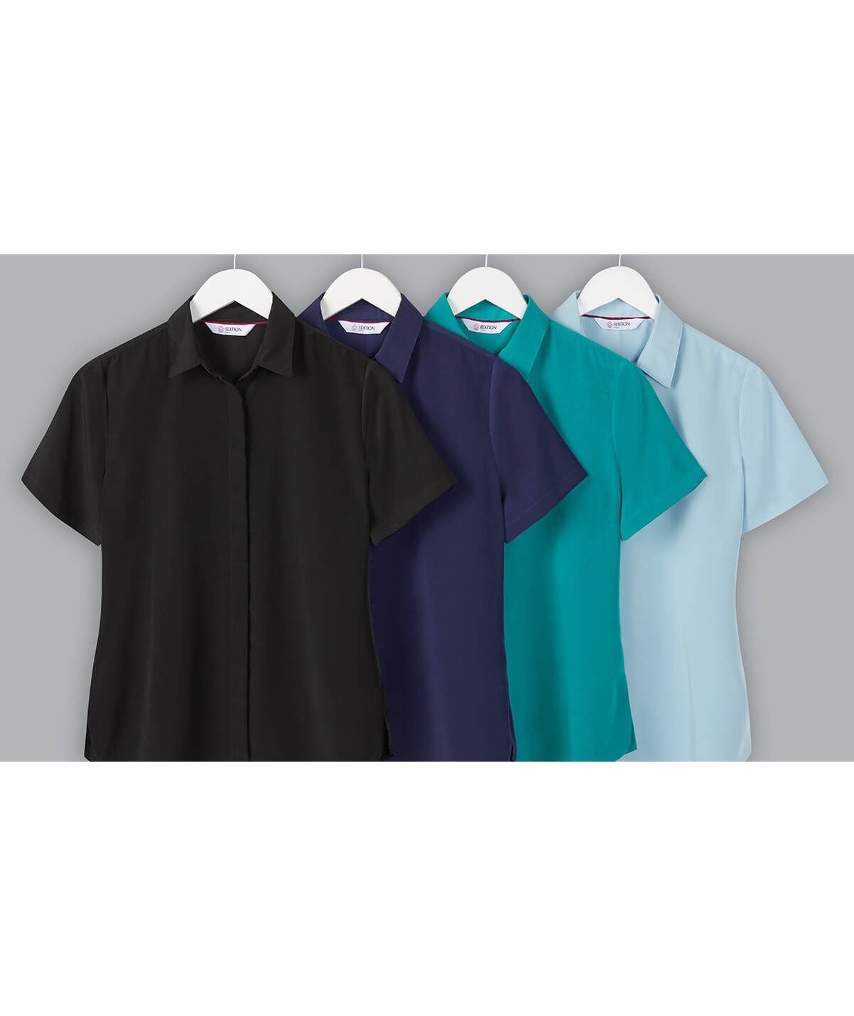 Erin Editions Uniform Blouse Short Sleeve - Image 7