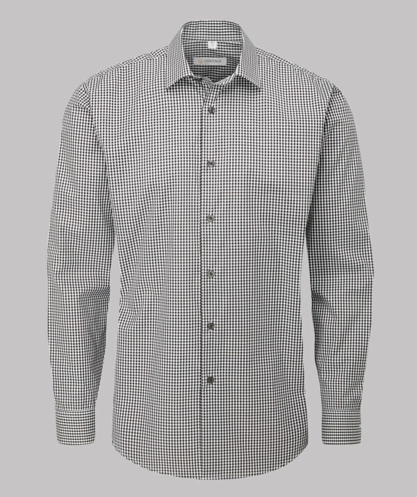 Lurgan Gingham Check Shirt Long Sleeve - Image 2