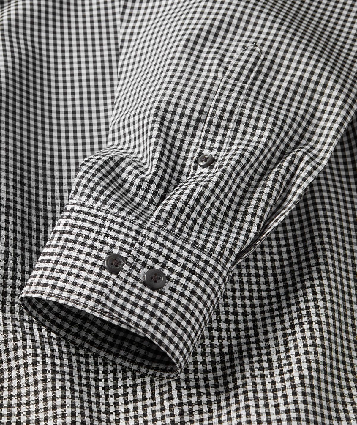 Lurgan Gingham Check Shirt Long Sleeve - Image 5