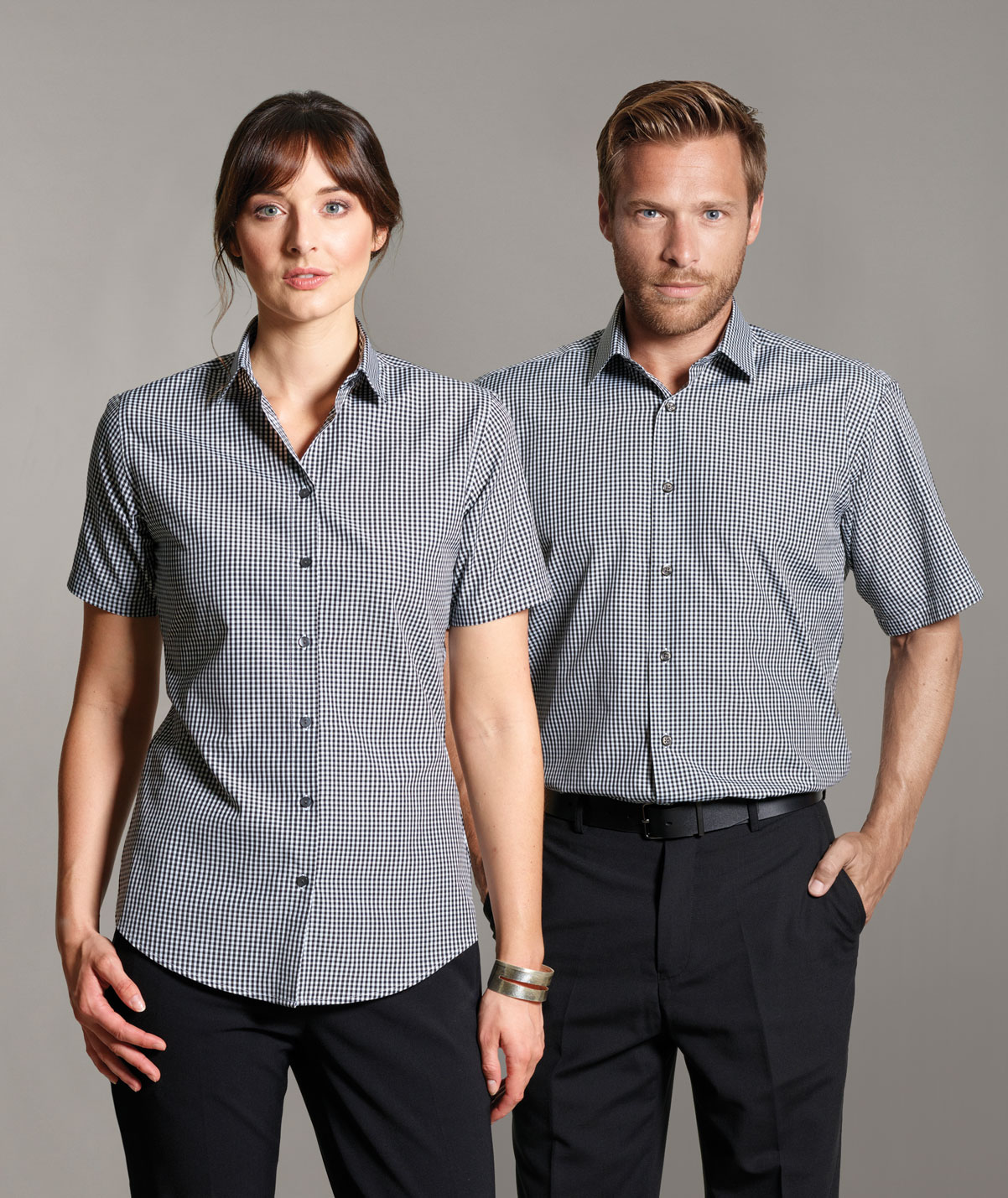 Lurgan Gingham Check Shirt Short Sleeve - Image 3