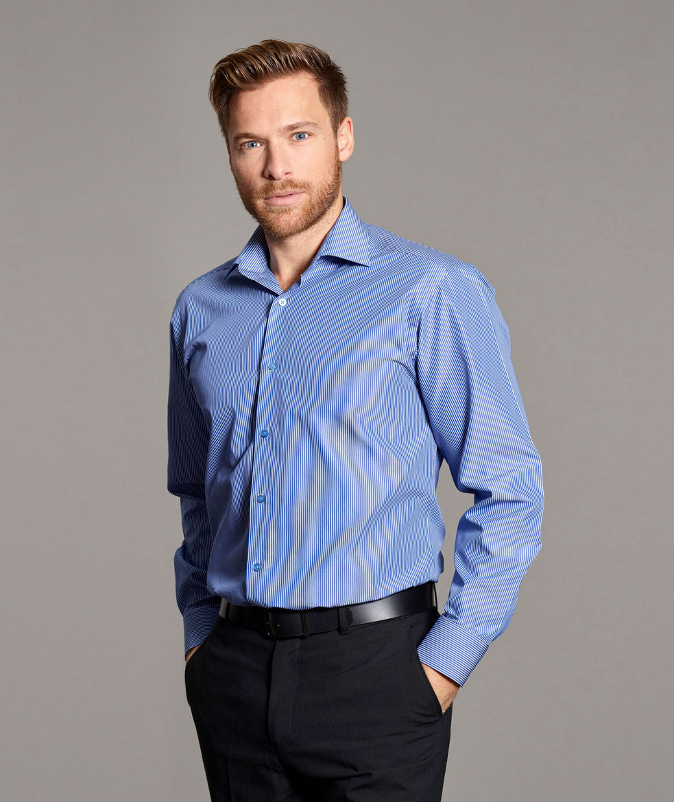 Featured Image for Trillick Striped Uniform Shirt Long Sleeve